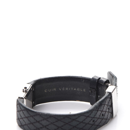 Chanel Stainless Steel Calfskin 19mm Quilted Matelasse Quartz Watch Black 7 of 10