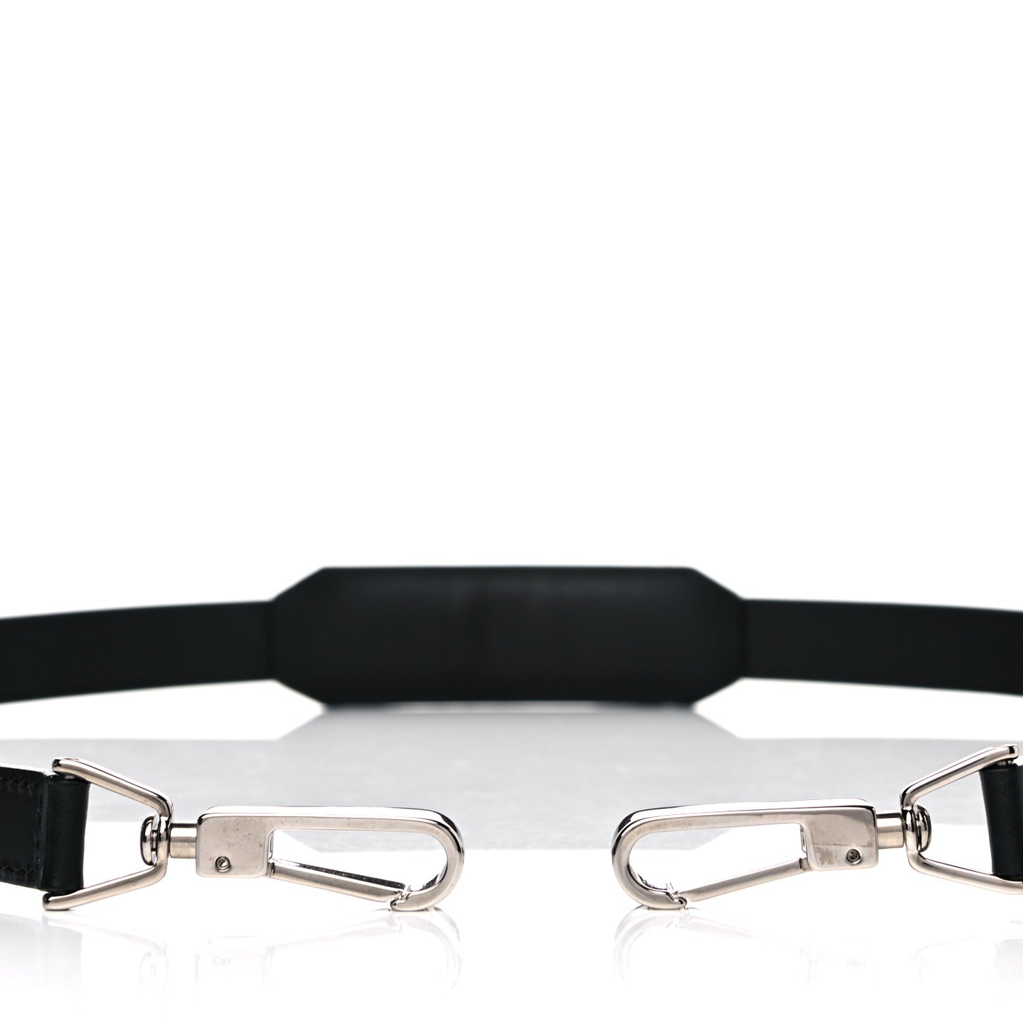 Calfskin Adjustable Shoulder Strap Black