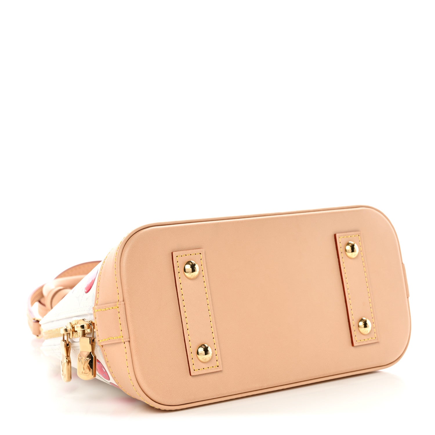 Louis Vuitton LV X TM Monogram Cerises Alma BB White 4 of 9