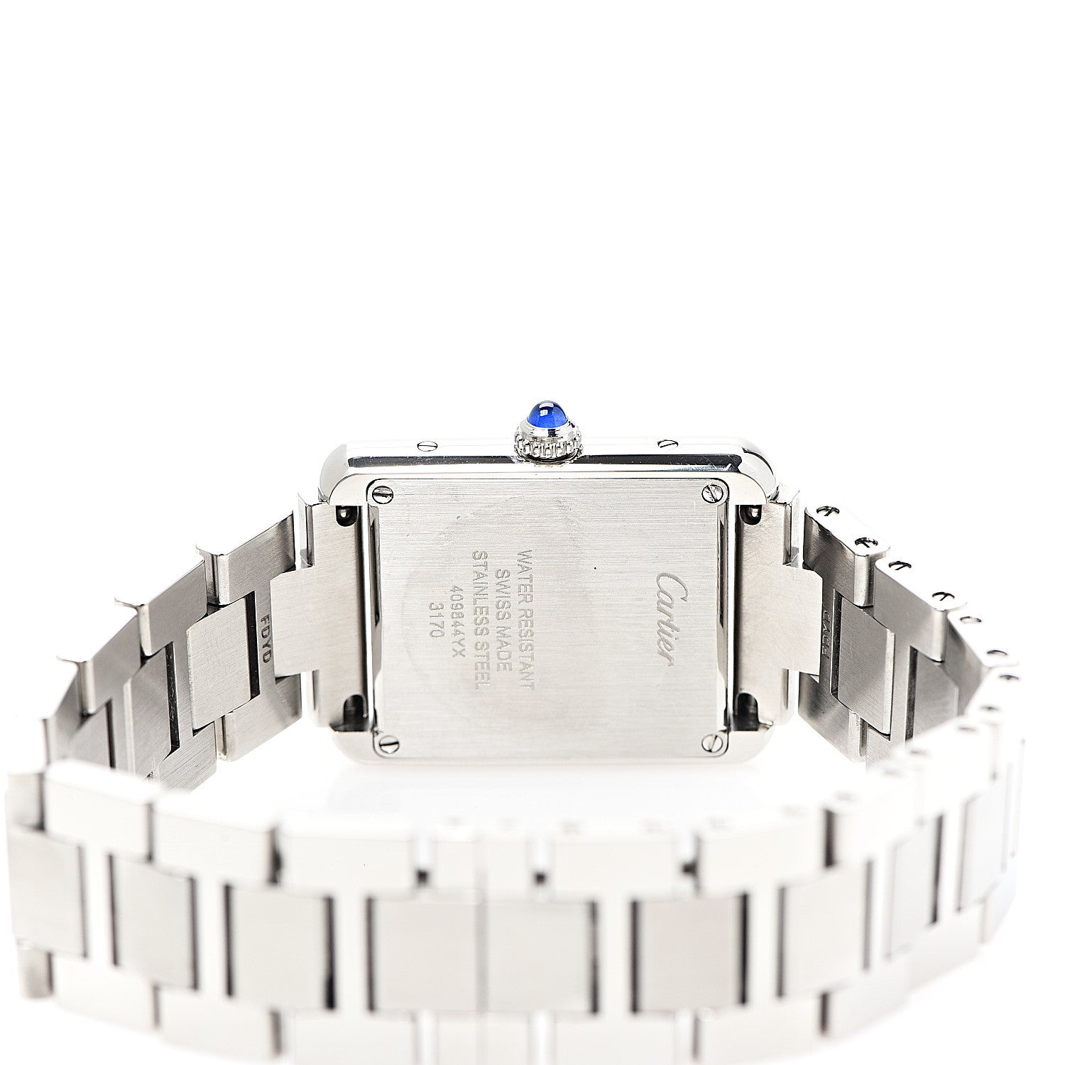Cartier Stainless Steel 24mm Tank Solo Quartz Watch 4 of 5