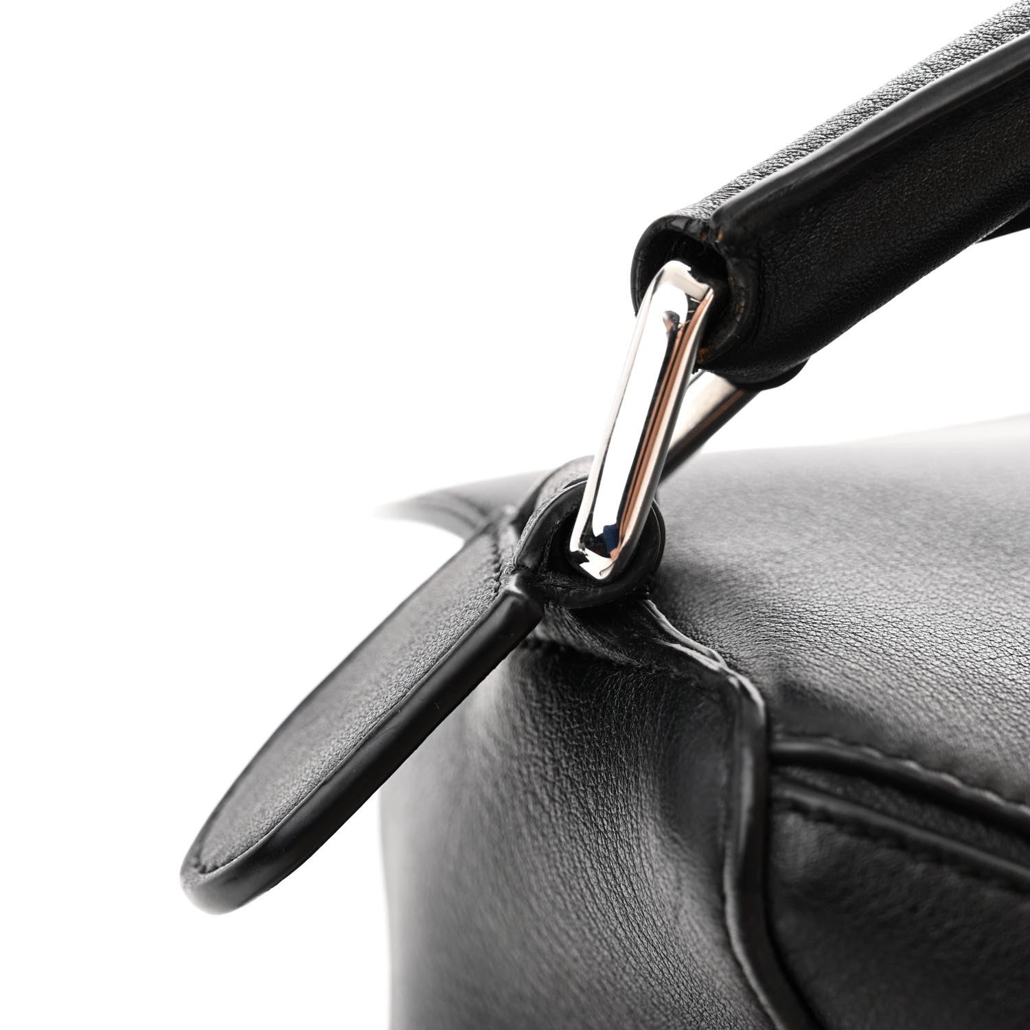 Loewe Calfskin Medium Puzzle Bag Black 12 of 12