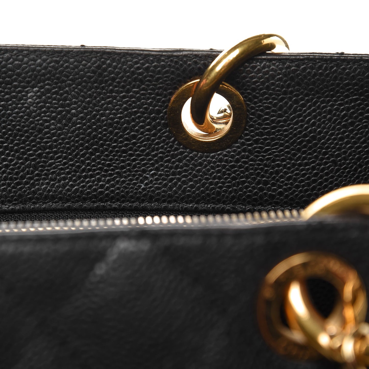 Caviar Grand Shopping Tote GST Black