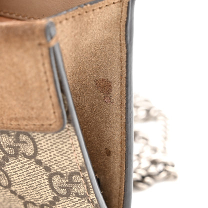 Gucci GG Supreme Monogram Super Mini Dionysus Shoulder Bag Taupe 13 of 15