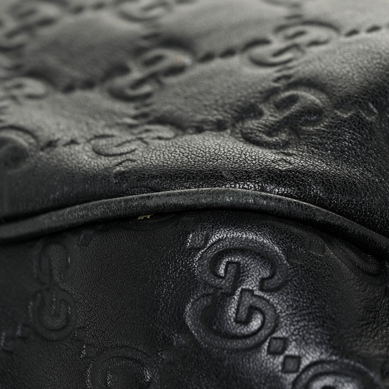 Gucci Guccissima Large GG Twins Hobo Black 12 of 23
