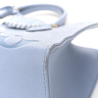 Louis Vuitton Empreinte Monogram Giant By The Pool Onthego MM Summer Blue 21 of 21