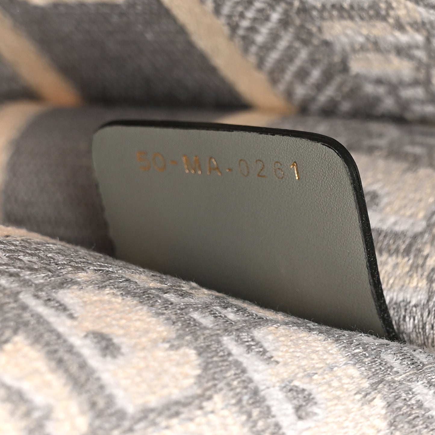 Oblique Mini Book Tote Grey Multicolor