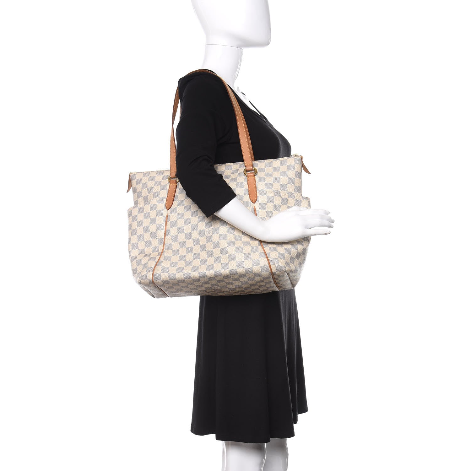 Louis Vuitton Damier Azur Totally MM 2 of 14