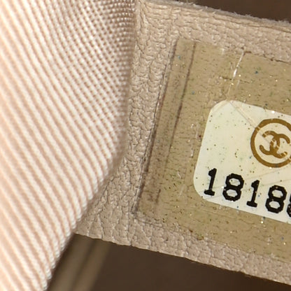 Chanel Iridescent Calfskin Quilted Large Boy Flap Beige 7 of 10