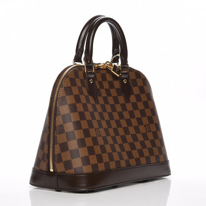 Louis Vuitton Damier Ebene Alma PM 3 of 8
