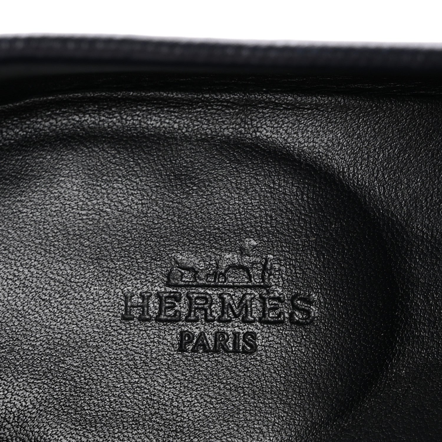 Hermes Grain d'H Mens Paris Loafers 43 Marine 8 of 12