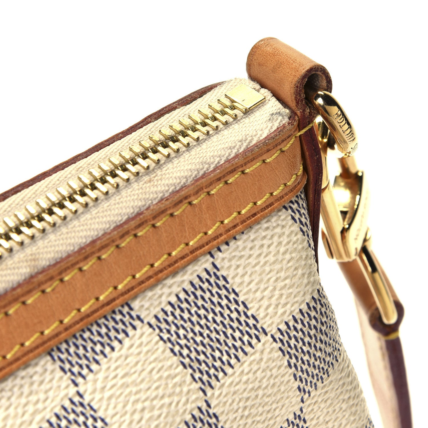 Louis Vuitton Damier Azur Siracusa GM 8 of 9