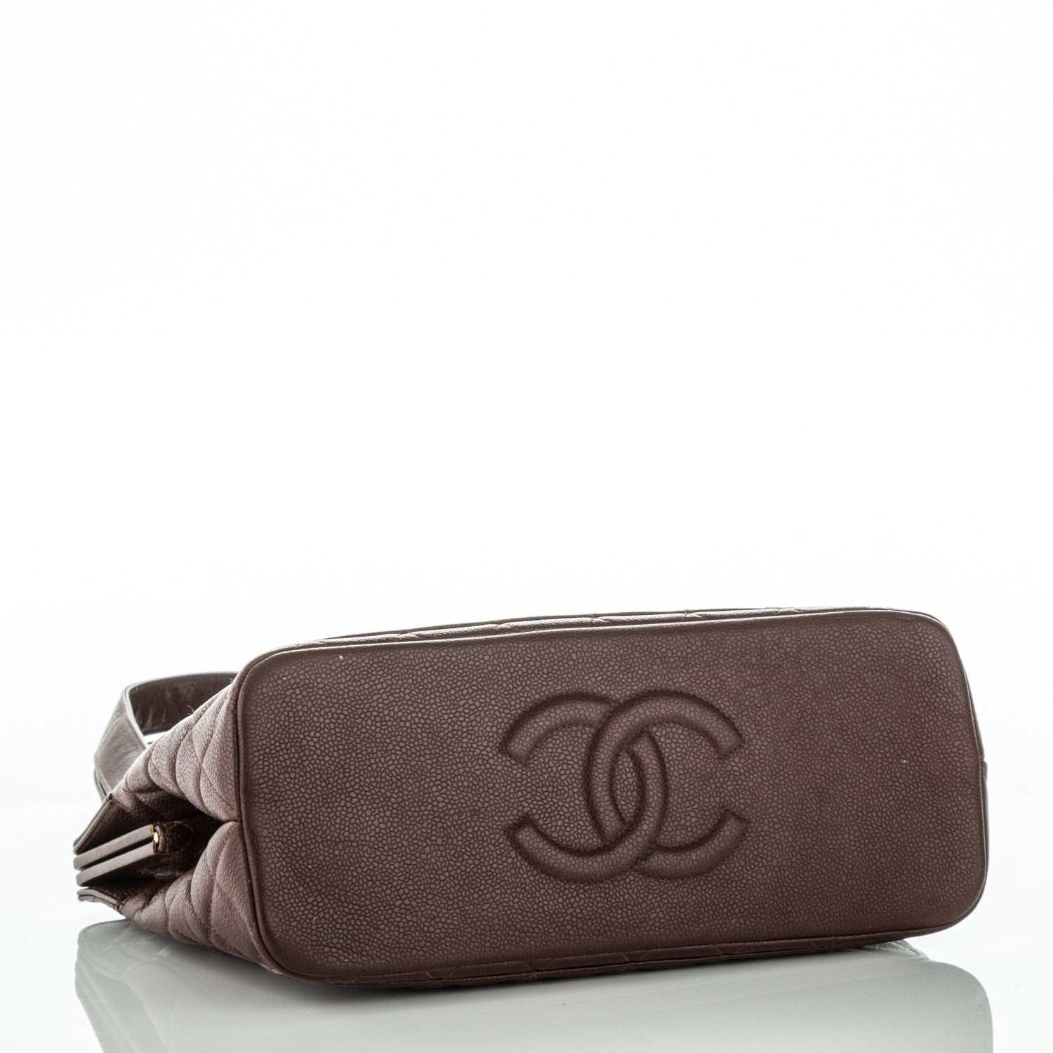 Chanel Caviar Quilted Shoulder Bag Bordeaux 4 of 8