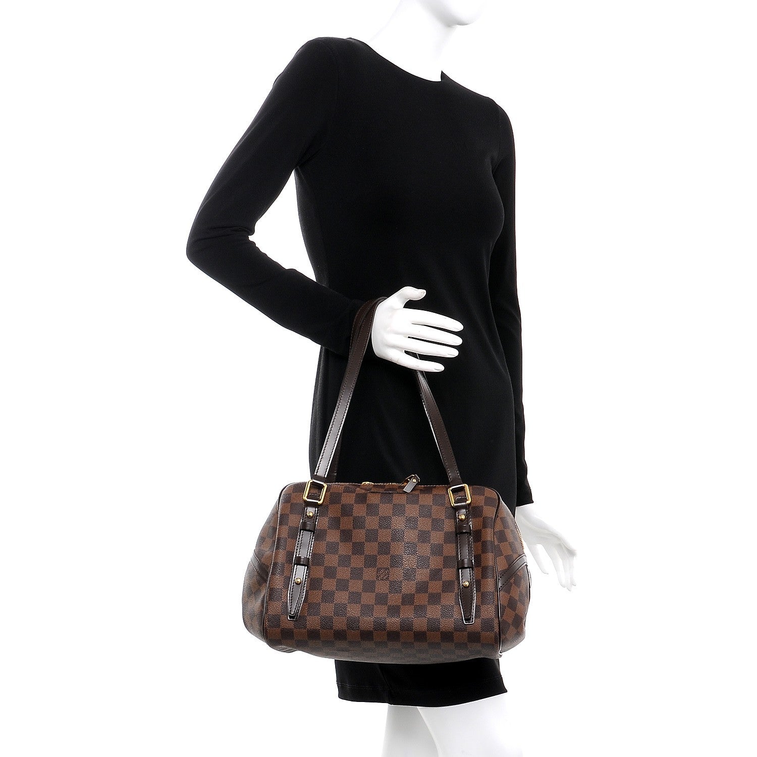 Louis Vuitton Damier Ebene Rivington GM 2 of 6