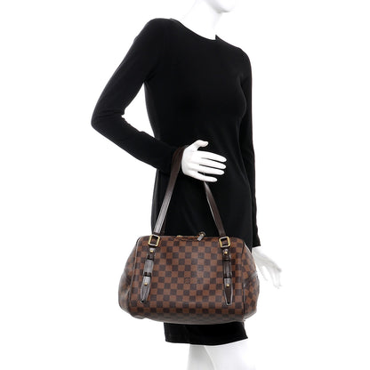 Louis Vuitton Damier Ebene Rivington GM 2 of 6
