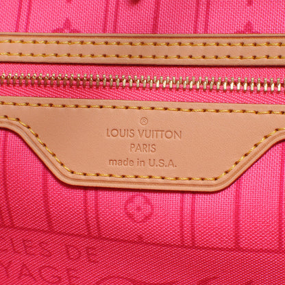 Louis Vuitton Monogram Roses Neverfull MM 6 of 7