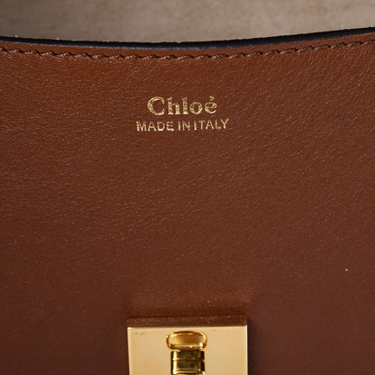 Chloe Calfskin Drew Chain Shoulder Bag Tobacco 6 of 7