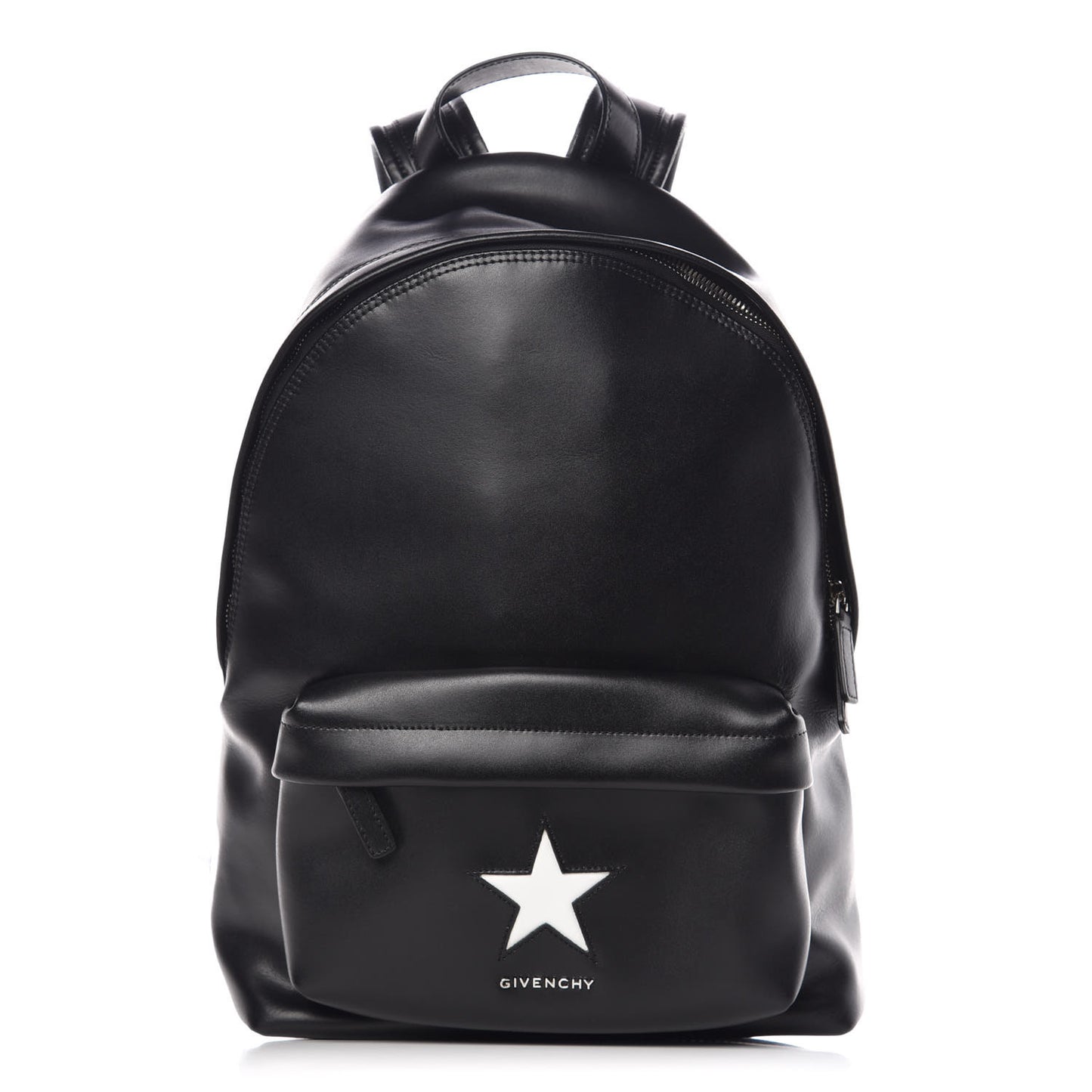 Calfskin Star Small Backpack Black
