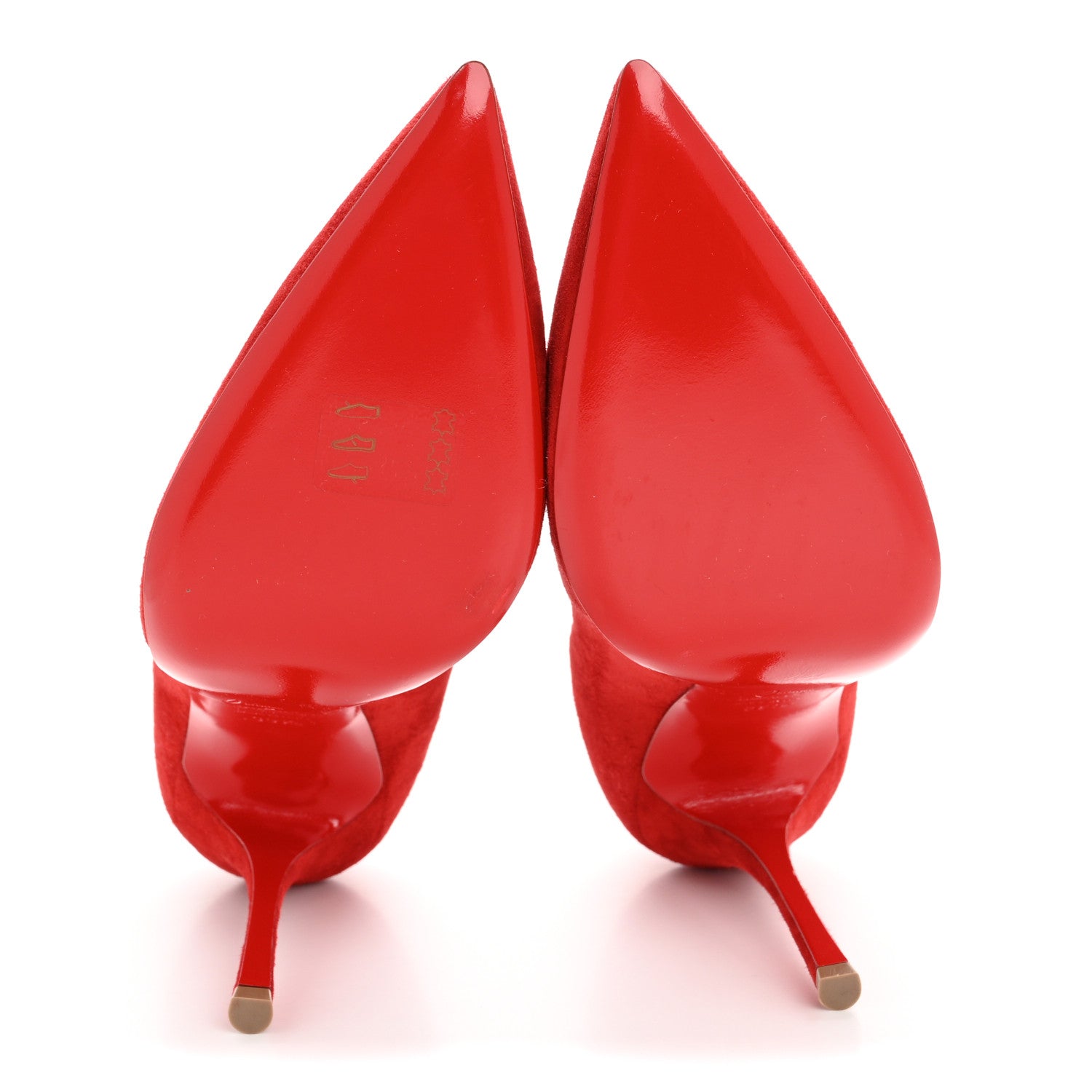 Christian Louboutin Suede So Kate 100 Pumps 39.5 Loubi 6 of 9