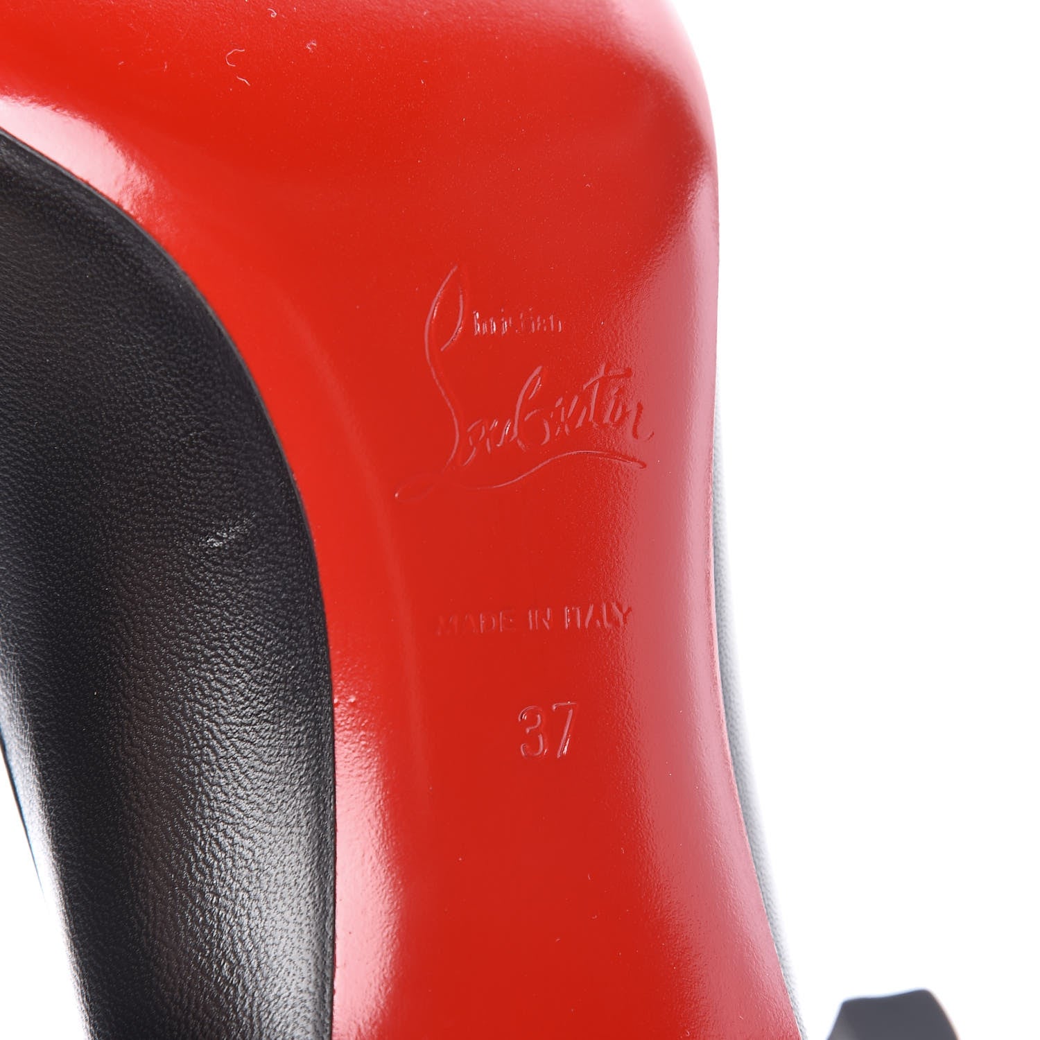 Christian Louboutin Shiny Nappa Simple 70 Pumps 37 Black 6 of 10