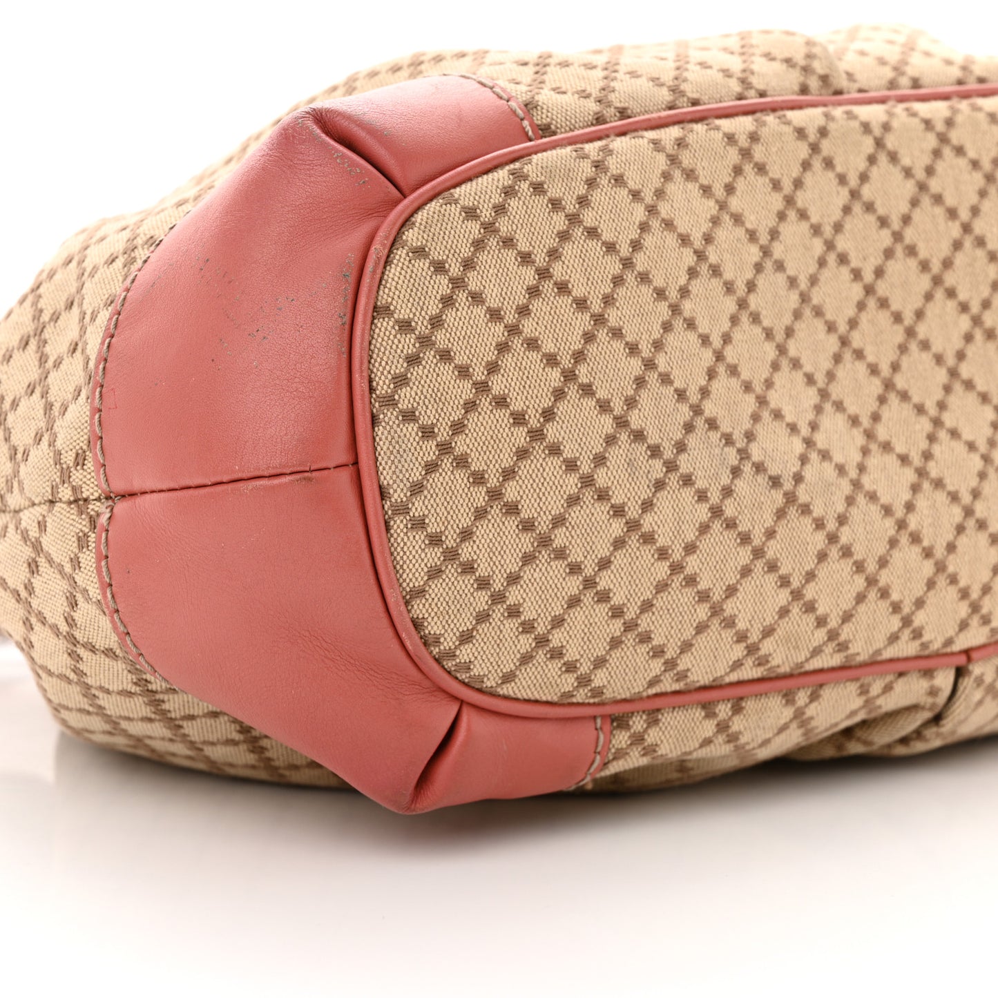 Diamante Medium Sukey Top Handle Bag Coral
