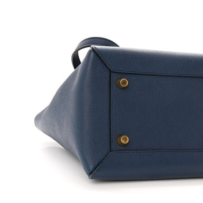 Celine Grained Calfskin Mini Belt Bag Deepsea 9 of 11