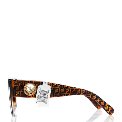 Fendi Acetate F is Fendi FF 51mm Cat Eye Sunglasses 0327/S Tortoise Camouflage 3 of 6