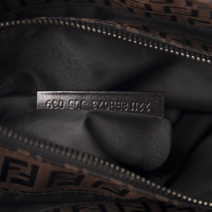 Fendi Zucchino Small Tote Tobacco 10 of 11