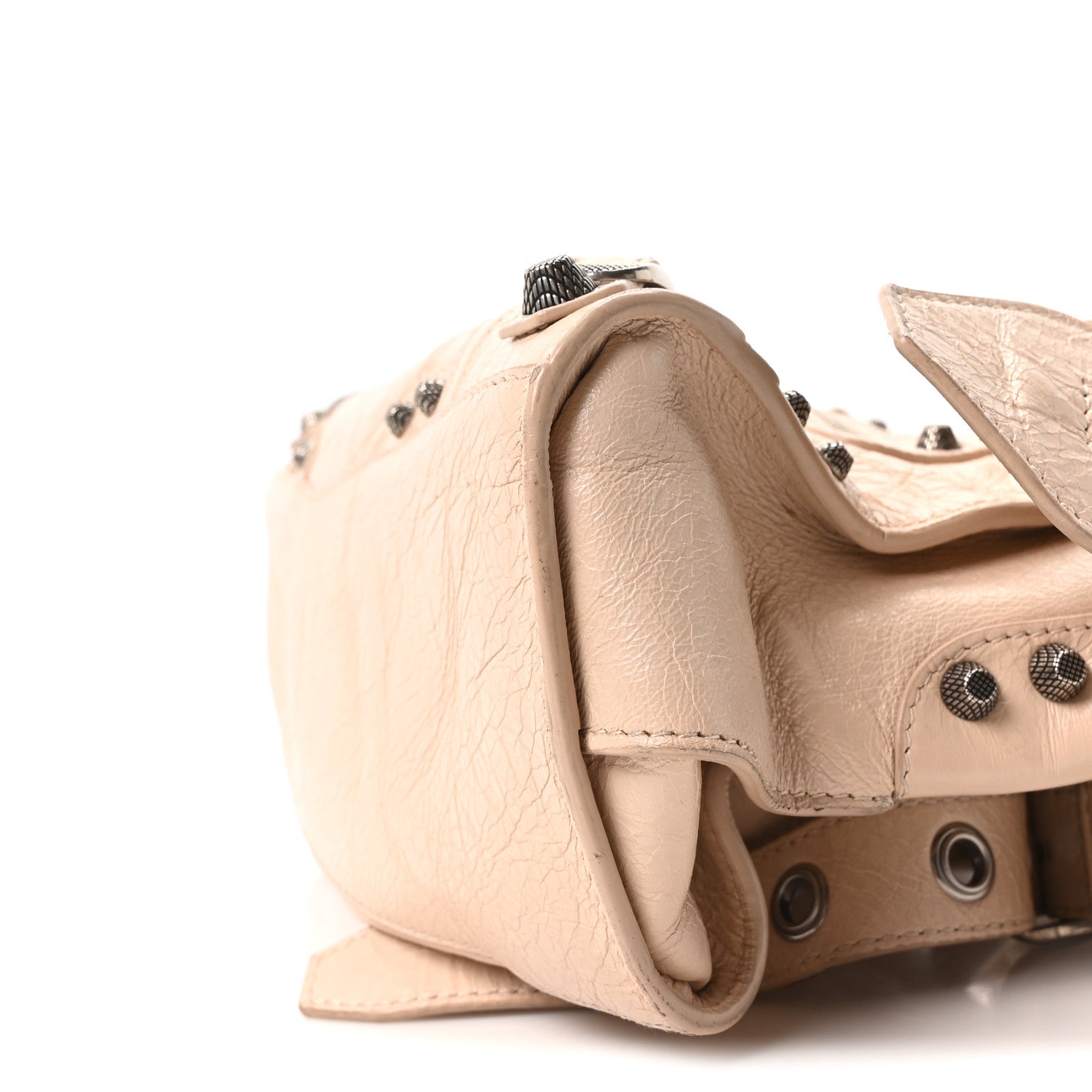 Balenciaga Agneau Arena Neo Cagole Handbag XS Sand Beige 1835500 Balenciaga Agneau Arena Neo Cagole Handbag XS Sand Beige 1835500