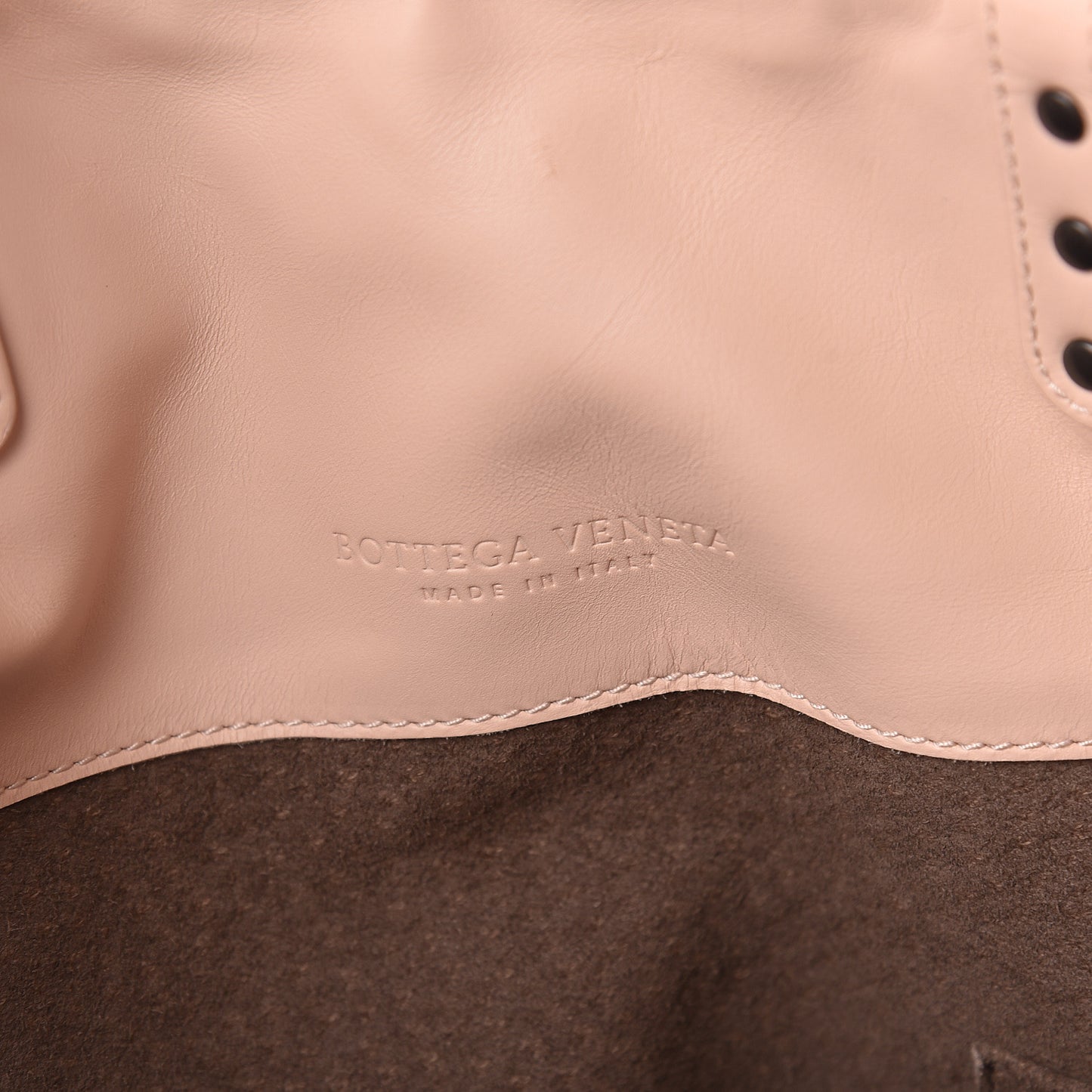 Nappa Intrecciato Tote Bag Petal Pink