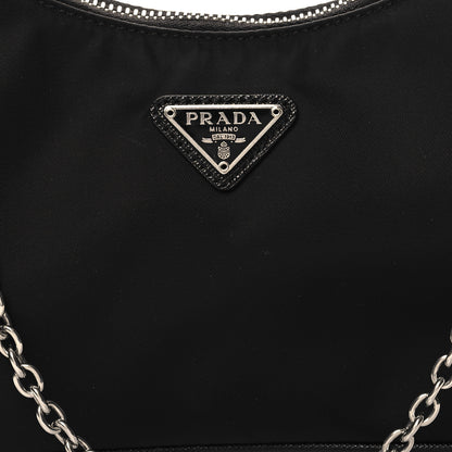 Prada Re-Nylon Saffiano Re-Edition 2005 Shoulder Bag Black 7 of 10