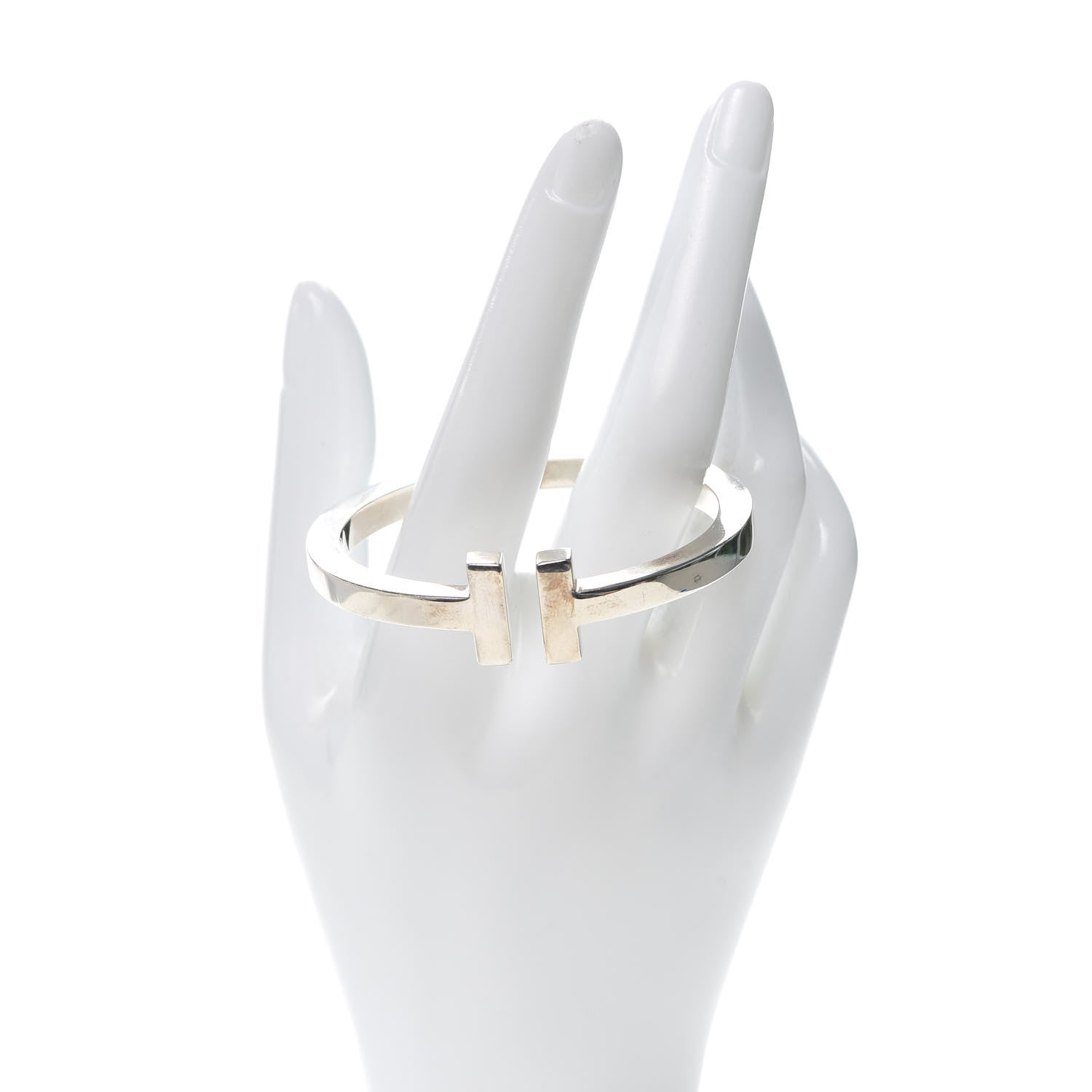 Tiffany Sterling Silver T Square Bracelet 2 of 4
