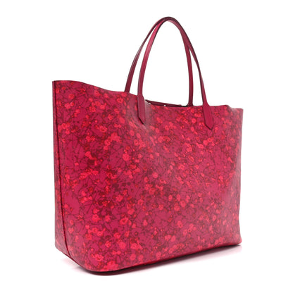 Givenchy Textured Coated Canvas Floral Print Large Antigona Tote Pink 4 of 11