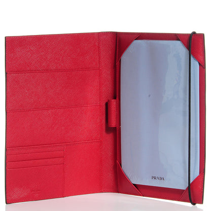 Prada Saffiano Notepad Cover Case Nero Black 5 of 6