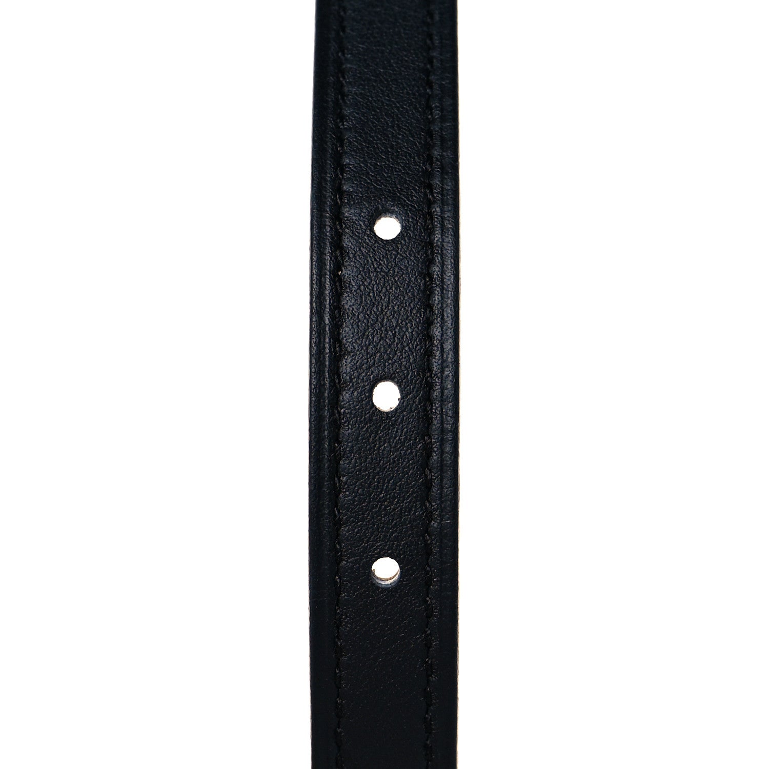 Hermes Swift Epsom 13mm Focus Belt 75 Black Gold 6 of 7