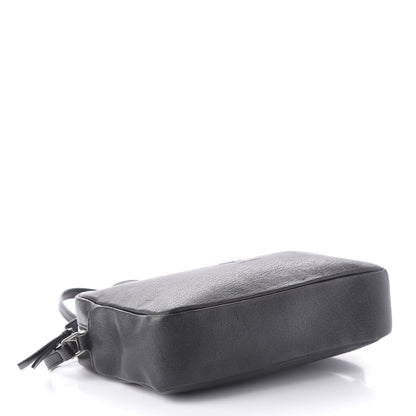 Saint Laurent Lambskin Monogram Small Lou Camera Bag Black 4 of 10