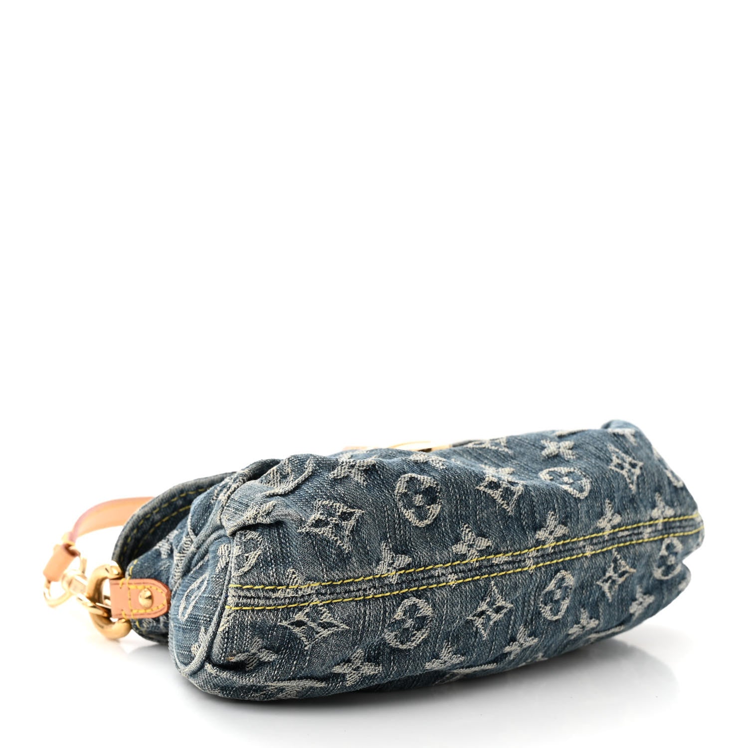 Louis Vuitton Monogram Denim Mini Pleaty Blue 4 of 11