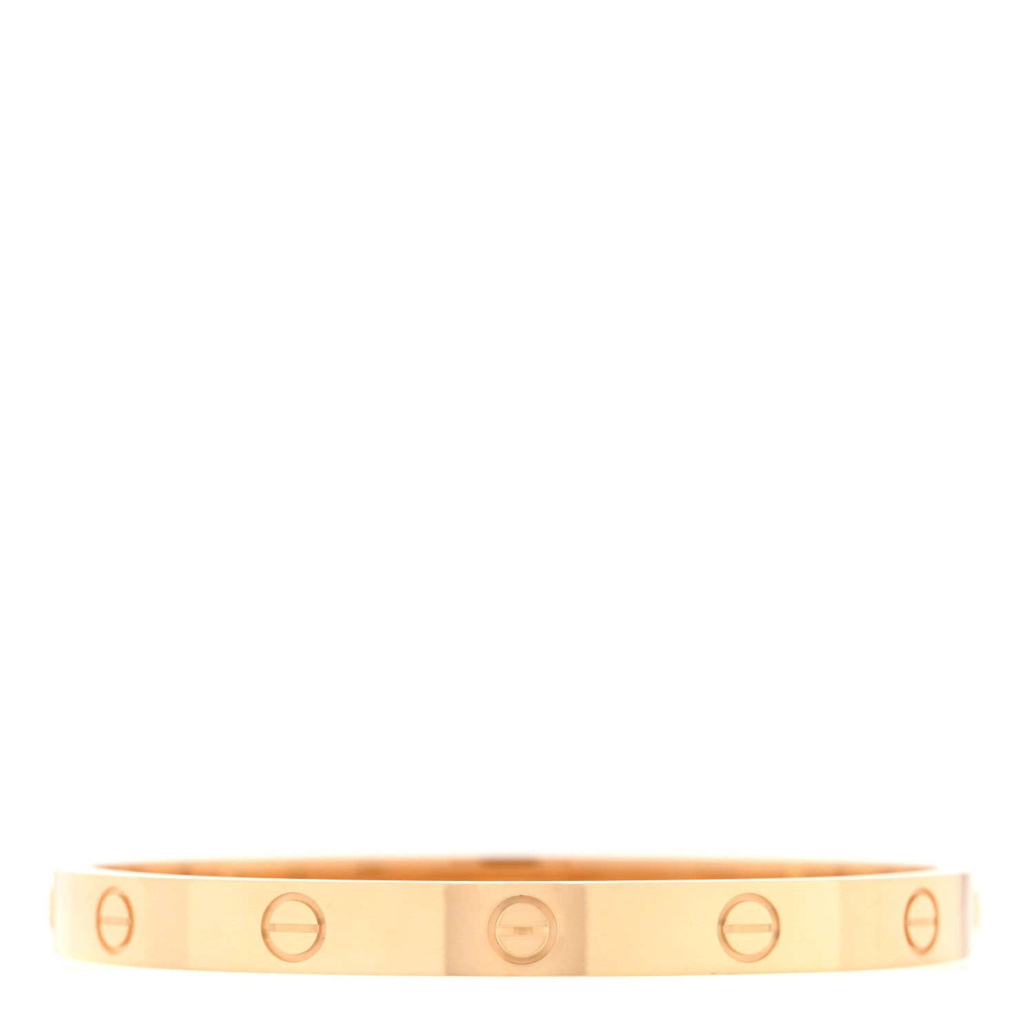 Cartier 18K Yellow Gold LOVE Bracelet 17 1 of 7