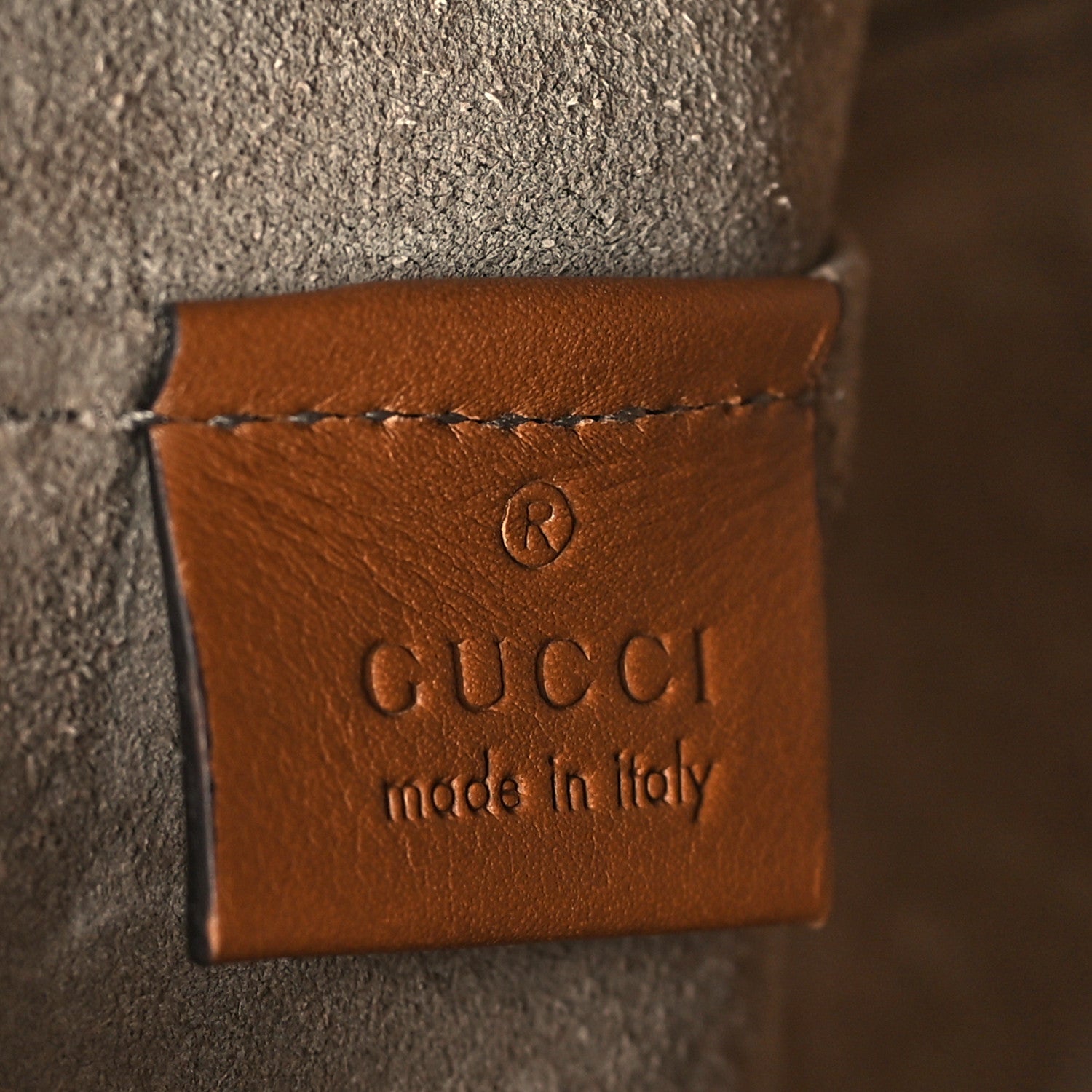 Gucci Suede Medium Lady Web Shoulder Bag New Marron 6 of 9