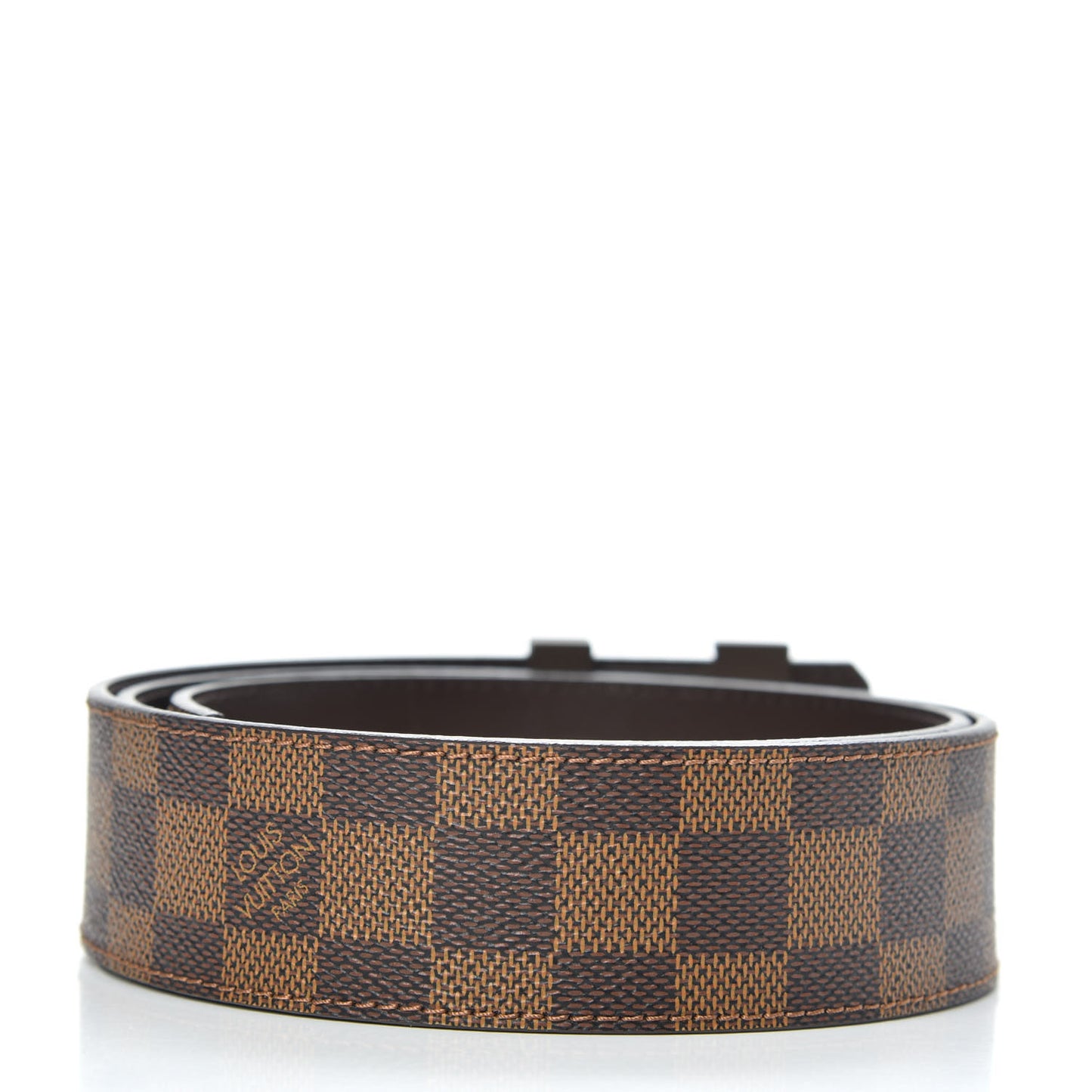 Damier Ebene 40mm LV Initiales Belt 90 36