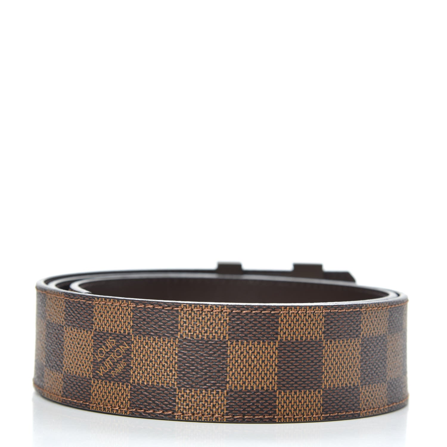 Louis Vuitton Damier Ebene 40mm LV Initiales Belt 90 36 2 of 6