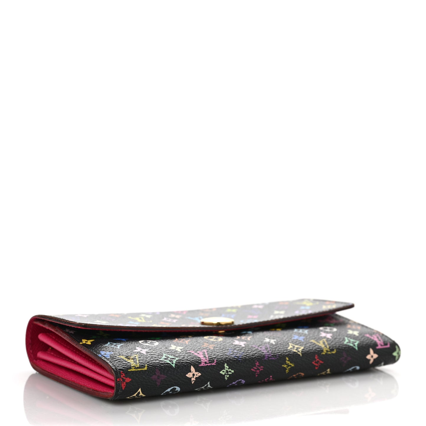 Monogram Multicolor Sarah Wallet Black Grenade