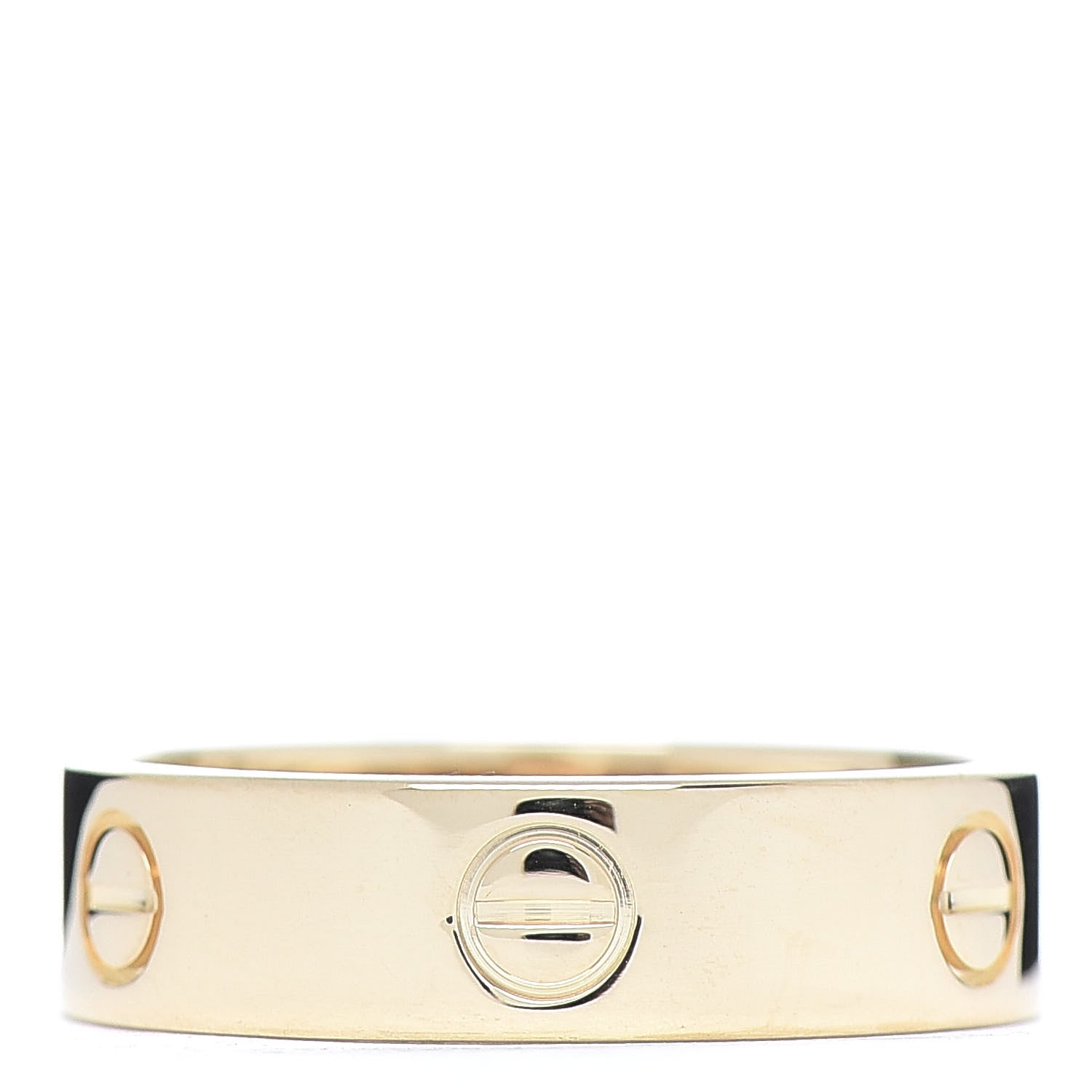 Cartier 18K Yellow Gold 6mm LOVE Ring 63 10.5 1 of 5