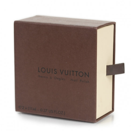 Louis Vuitton Vernis Nail Polish Set Red Beige VIP 18450
