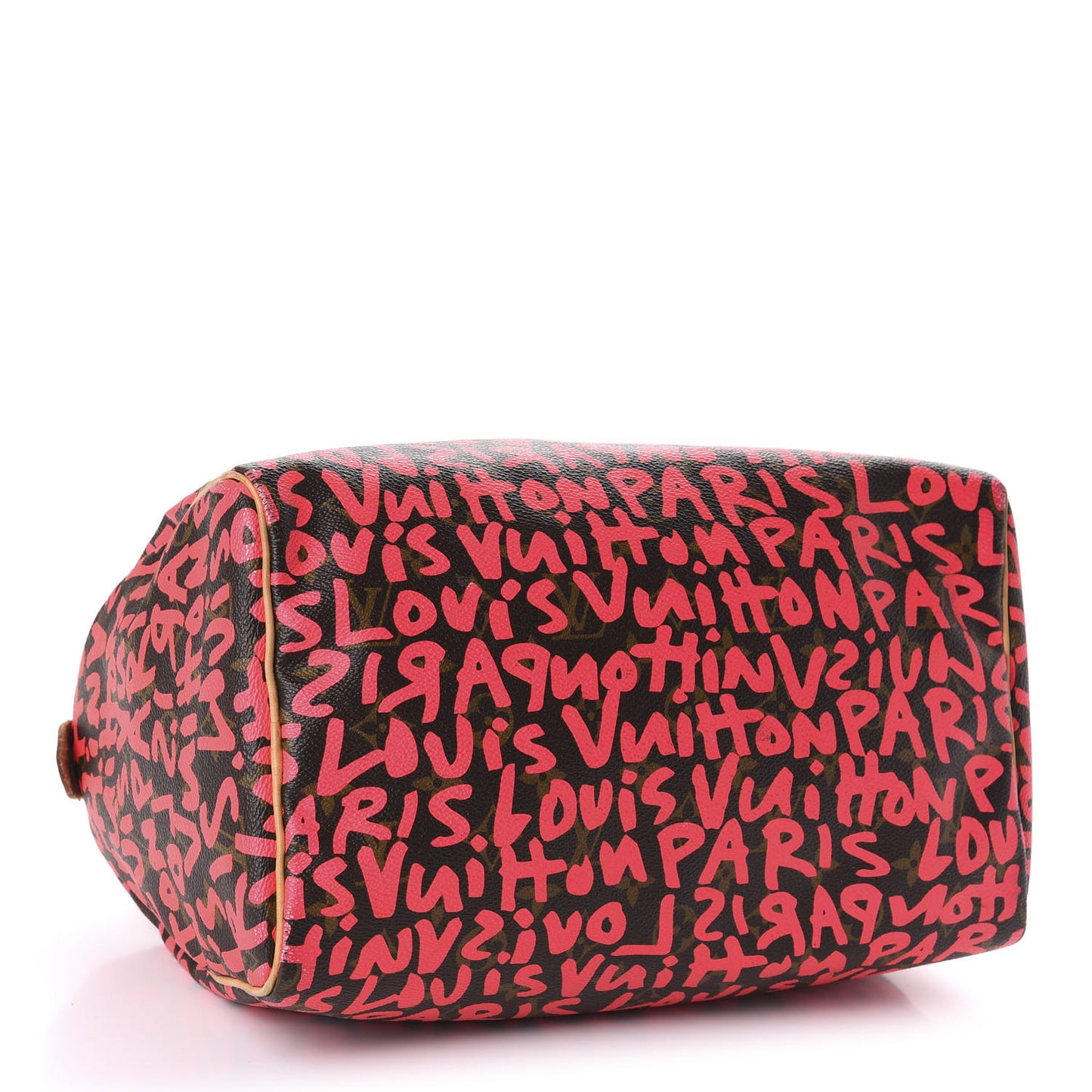 Monogram Graffiti Speedy 30 Fuchsia