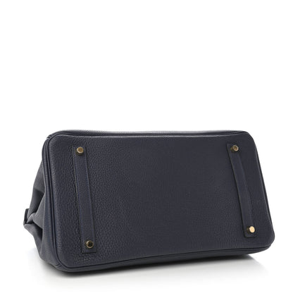Hermes Togo Birkin 35 Bleu Nuit 4 of 10