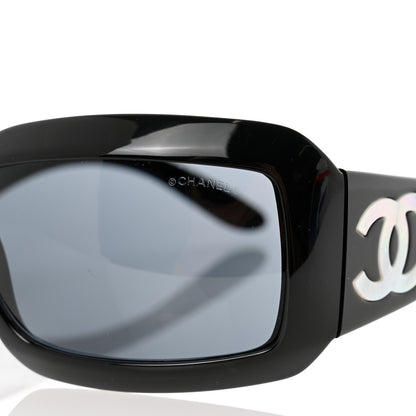 Chanel Mother of Pearl CC Sunglasses 5076-H Black 7 of 8