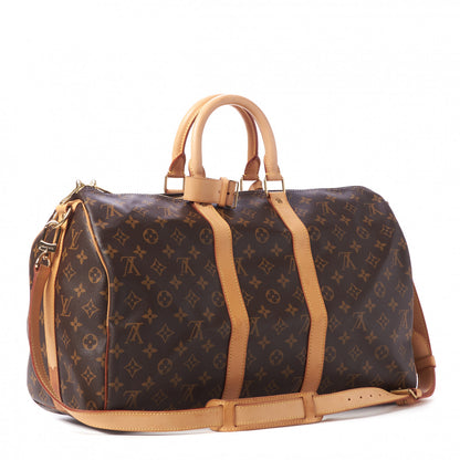 Louis Vuitton Monogram Keepall Bandouliere 45 3 of 9