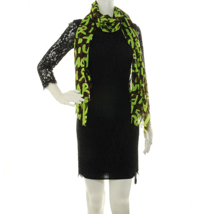 Louis Vuitton Cotton Graffiti Green 2 of 5