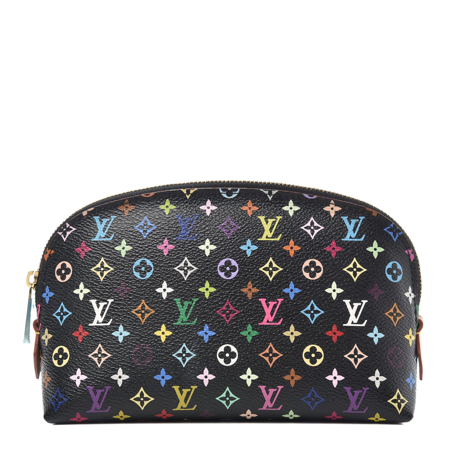 Monogram Multicolor Cosmetic Pouch Black Grenade