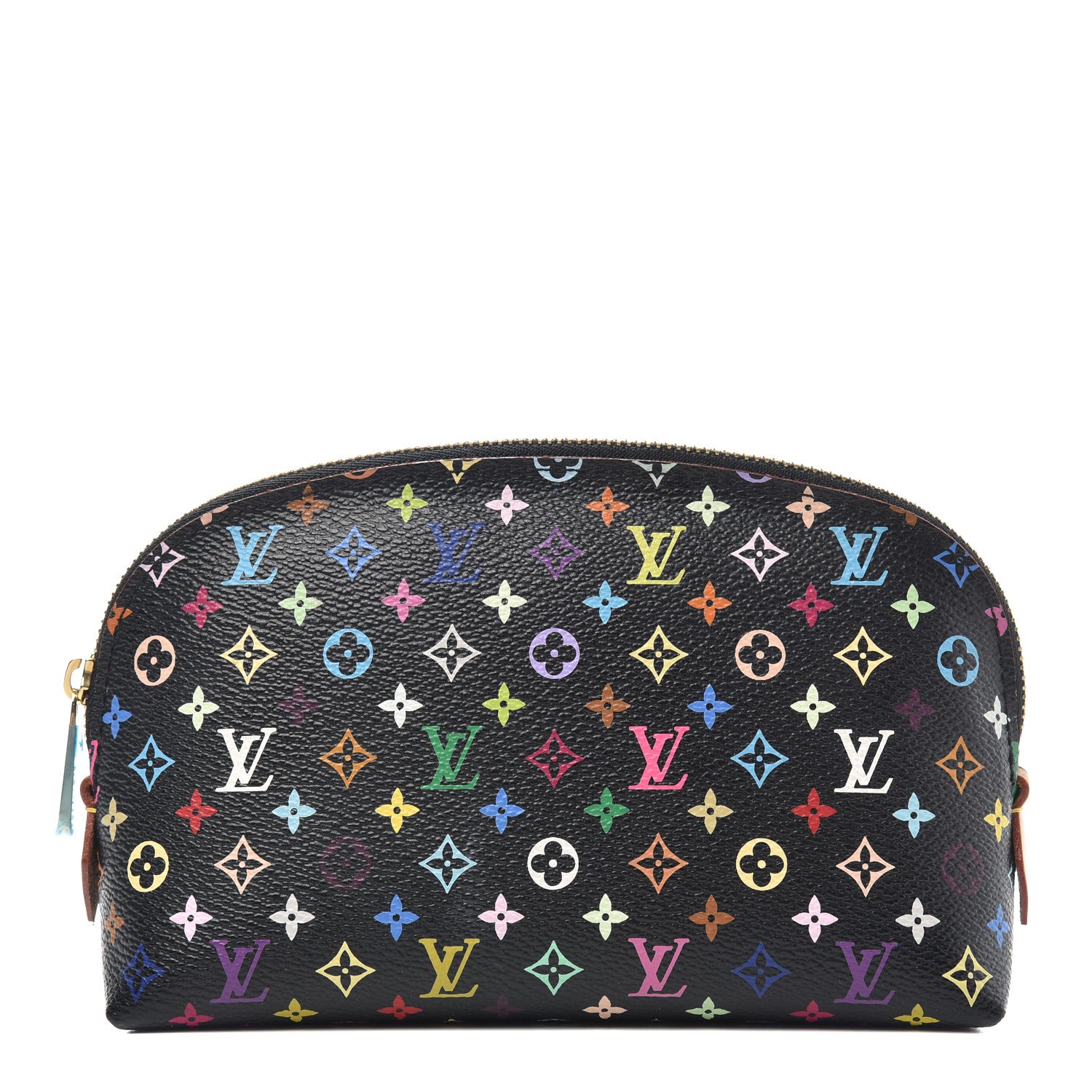 Louis Vuitton Monogram Multicolor Cosmetic Pouch Black Grenade 1 of 6